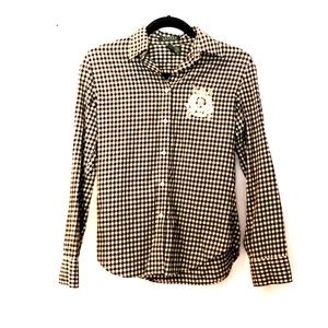 Lauren Ralph Lauren Gingham Crest Shirt